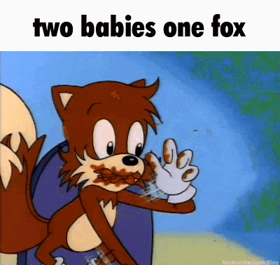 Tails saves a baby's life in a sonic x comicawww :) - Imgflip