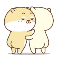 Dog Couple Sticker - Dog Couple Hip Bumping Stickers