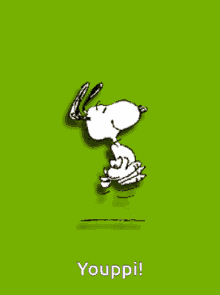 Youppi Snoopy GIF - Youppi Snoopy Skipping GIFs