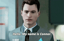 Connor Name Connor GIF - Connor Name Connor Hello My Name Is Connor GIFs