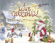 I Love Christmas GIF - I Love Christmas GIFs