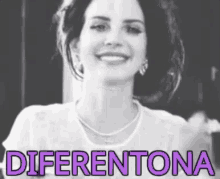 Lana Del Rey Diferentona / Diferente / Hipster GIF - Lana Del Rey So Unique Hipster GIFs