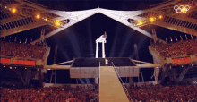 Olympic Fire Stadium GIF - Olympic Fire Stadium Opening Ceremony GIFs