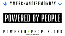 poweredx people powered by people merchandise monday flip texas fundraise