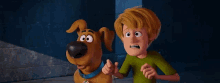 Scared Scooby GIF