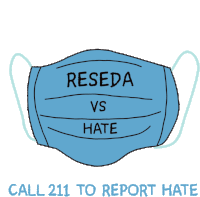 Reseda Vs Hate Sticker - Reseda Vs Hate La Stickers