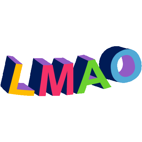 Lmao Funny Sticker - Lmao Funny Hilarious Stickers
