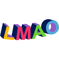 Lmao Funny Sticker - Lmao Funny Hilarious Stickers