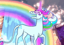 Celestabellebethabelle Unicorn GIF - Celestabellebethabelle Unicorn Rainbow GIFs