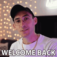 Welcome Back Brandon Woelfel GIF - Welcome Back Brandon Woelfel Glad To Have You Back GIFs