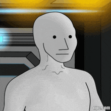 a cartoon of a man with npc.com written on the bottom right