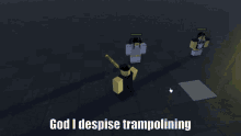 Roblox Trampoline GIF - Roblox Trampoline God I Love Trampolining GIFs