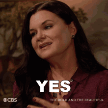 Yes Katie Logan GIF - Yes Katie Logan The Bold And The Beautiful GIFs
