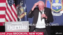 Crazy Shit Bernie Sanders GIF - Crazy Shit Bernie Sanders GIFs