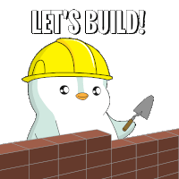 Building Brick Sticker