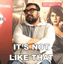 It'S Not Like That Anurag Kashyap GIF - It'S Not Like That Anurag Kashyap Pinkvilla GIFs
