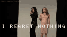 Regret Nothing GIF - Iregret Nothing Rizzoli And Isles GIFs