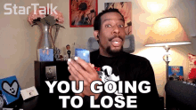 You Going To Lose Chuck Nice GIF - You Going To Lose Chuck Nice Startalk GIFs