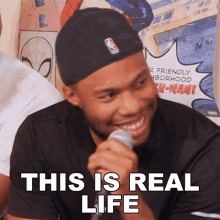 This Is Real Life Desmond Johnson GIF - This Is Real Life Desmond Johnson Rdcworld1 GIFs