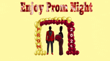 a poster for prom night in 2025