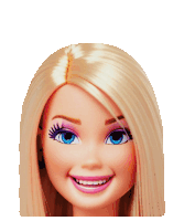 Barbie Laughing Sticker - Barbie Laughing Stickers