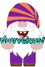 Gnome Marvelous Sticker - Gnome Marvelous Stickers