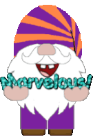 Gnome Marvelous Sticker - Gnome Marvelous Stickers