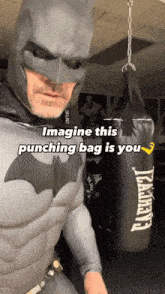 Batman Punching Bag GIF