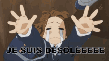 Je Suis Désolée GIF - Anime Crying Sad GIFs