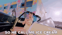 So He Call Me Ice Cream Selena Gomez GIF - So He Call Me Ice Cream Selena Gomez Ice Cream GIFs