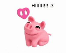 Hiii Pig GIF - Hiii Hi Pig GIFs