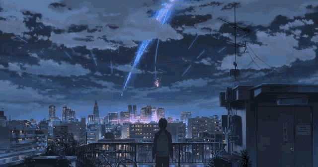 Lonely Girl Starring Shooting Star Wallpaper HD Anime 4K Wallpapers  Images Photos and Background  Wallpapers Den