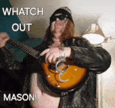 Mason Watch Out GIF - Mason Watch Out Rock GIFs