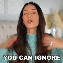 You Can Ignore This One Shea Whitney GIF - You Can Ignore This One Shea Whitney That One Can Be Disregarded GIFs