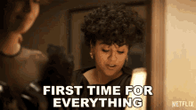 First Time For Everything Suzette Quintanilla GIF - First Time For Everything Suzette Quintanilla Selena The Series GIFs