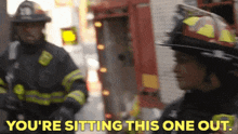 Station 19 Robert Sullivan GIF - Station 19 Robert Sullivan Youre Sitting This One Out GIFs