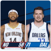 New Orleans Pelicans (58) Vs. Dallas Mavericks (71) Half-time Break GIF - Nba Basketball Nba 2021 GIFs
