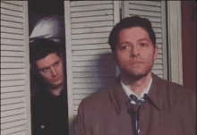 supernatural scary coming out of the closet misha collins jensen ackles