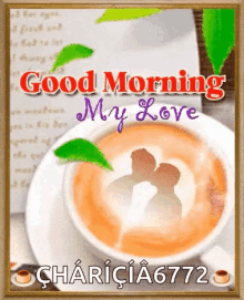 Good Morning My Love Coffee GIF - Good Morning My Love Good Morning Coffee GIFs