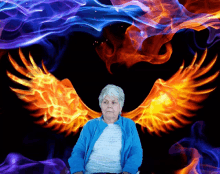 Granny Wings Of Fire GIF - Granny Wings Of Fire GIFs