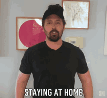 Staying At Home Beck Bennett GIF - Staying At Home Beck Bennett Saturday Night Live GIFs