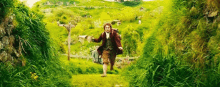 Bilbo Running GIF