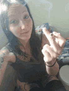 Selfie Middle Finger GIF - Selfie Middle Finger GIFs