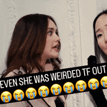 Even Olivia Cooke Was Weirded Out GIF - Even Olivia Cooke Was Weirded Out Olivia Cooke GIFs