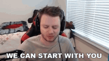 We Can Start With You Ryan Bailey GIF - We Can Start With You Ryan Bailey Aggro GIFs