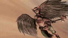 Hawkgirl Supermove GIF