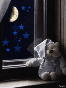 Teddy Bear Good Night GIF - Teddy Bear Good Night GIFs