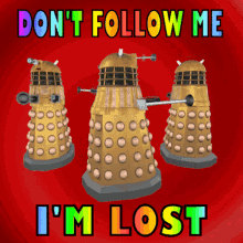 Dont Follow Me Follow GIF - Dont Follow Me Follow Im Lost GIFs