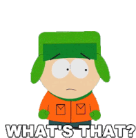 Whats That Kyle Broflovski Sticker - Whats That Kyle Broflovski South Park Stickers