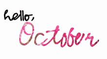 October Hello GIF - October Hello GIFs
